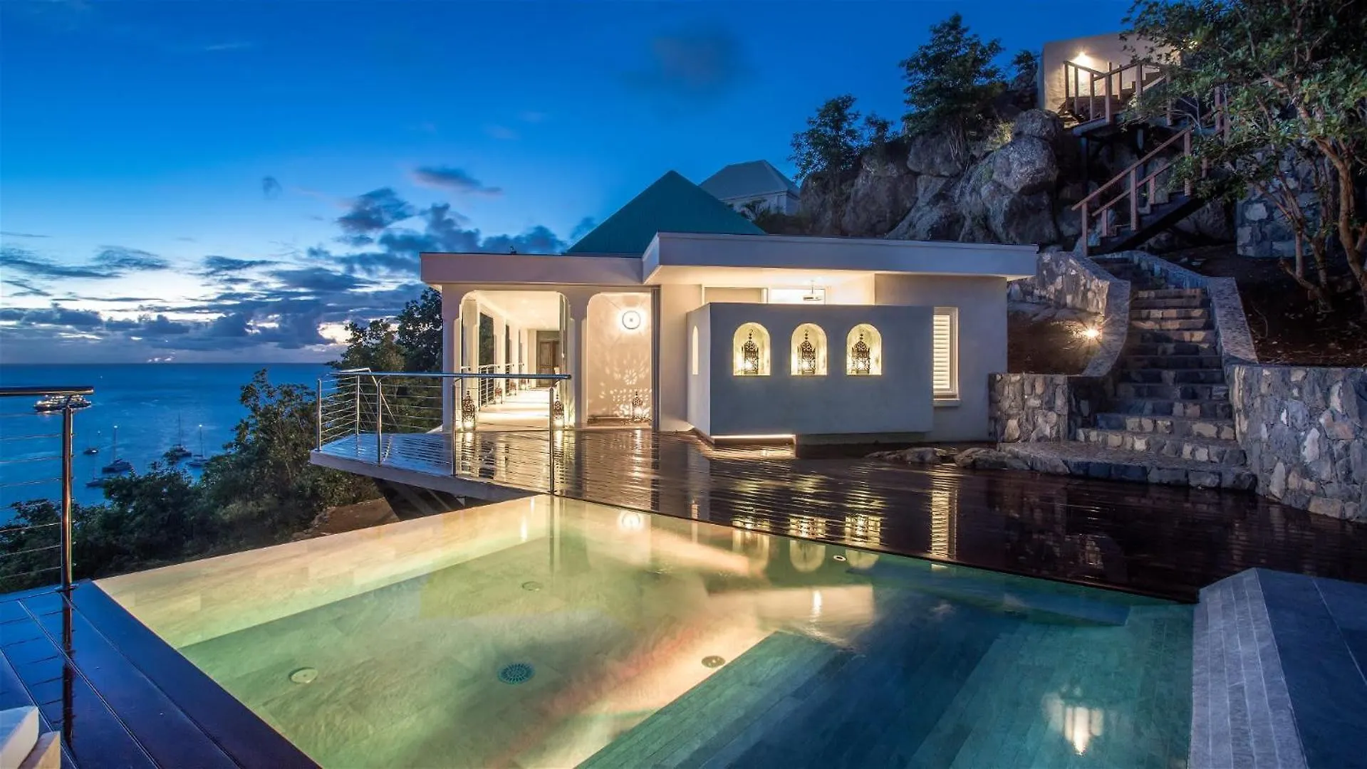 Oriental-Inspired Villa In Ideal Area St. Barthelemy